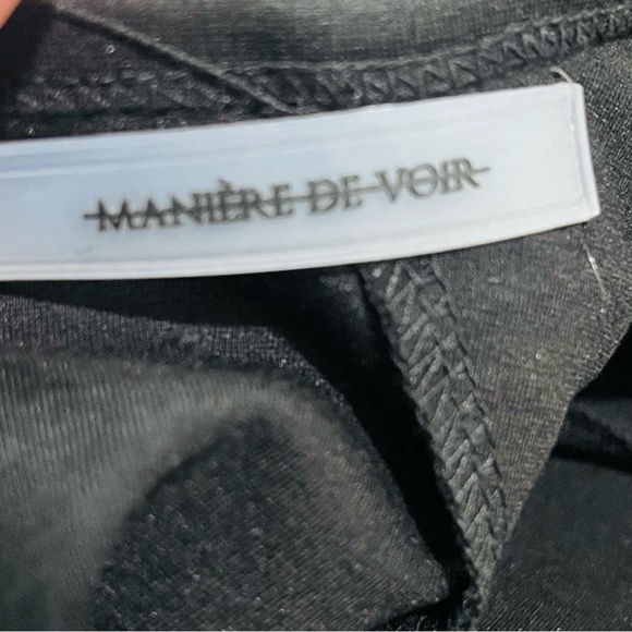 Satin Contour Flared Jumpsuit - Black - Picture 12 of 14